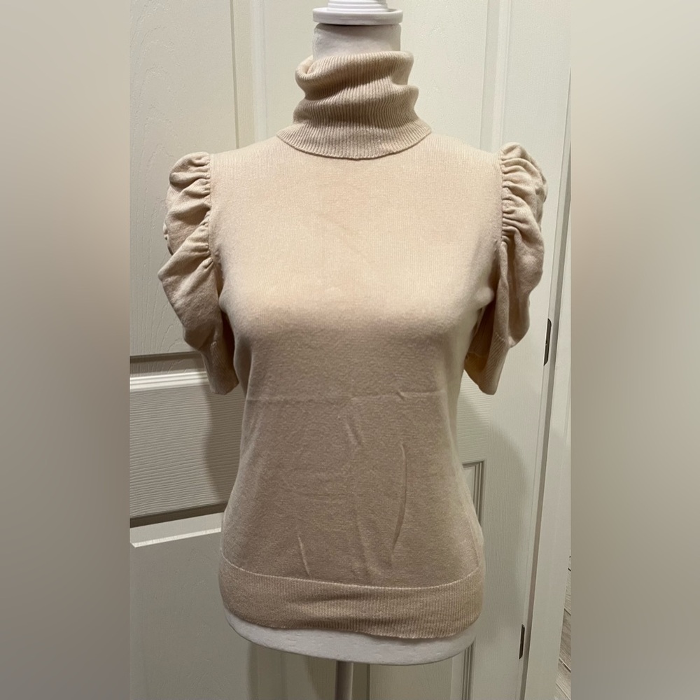 Moda International Ivory Knit Top